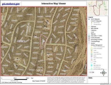 Lake Mead Lot For Sale in Meadview Arizona