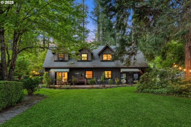 McKenzie River  Home For Sale in Vida Oregon