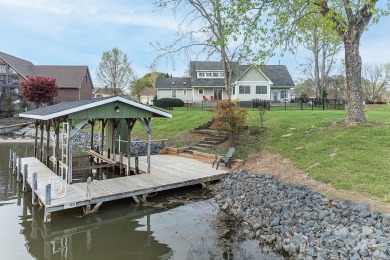 Beautifully designed waterfront home on flat lot!  - Lake Home Sale Pending in Norwood, North Carolina