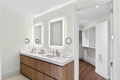 Positioned as a refined corner residence, this professionally