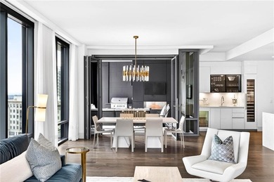 Positioned as a refined corner residence, this professionally