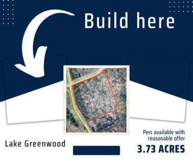 Lake Greenwood Lot For Sale in Greenwood South Carolina