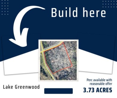 Lake Lot For Sale in Greenwood, South Carolina