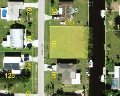 Punta Gorda Isles Area Lot For Sale in Punta Gorda Florida