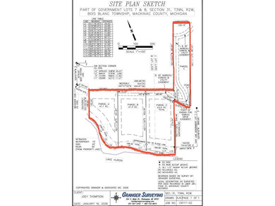 Secluded 2.40acre lot and 424.40 of waterfront on Lake Huron - photo 2