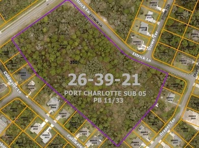 Northport Waterway Lakes and Canals Acreage For Sale in North Port Florida