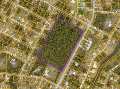 Northport Waterway Lakes and Canals Acreage For Sale in North Port Florida