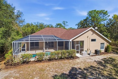 Located on a double lot, this Sugarmill Woods pool home is sure - photo 33