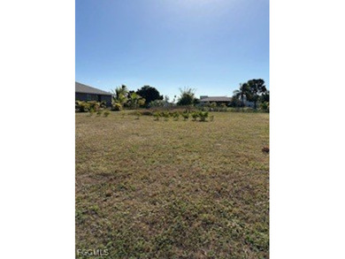 Cape Coral Area Lot For Sale in Cape Coral Florida