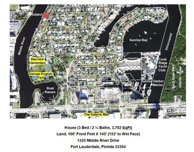 MIDDLE RIVER WATERFRONT. 100' X 145', 14,500 Square Foot Lot on - photo 39