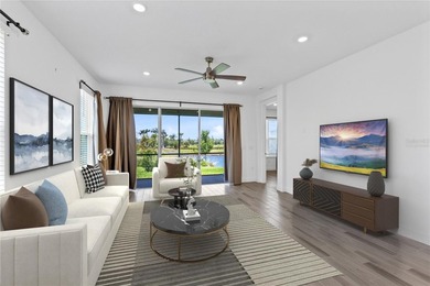 Set on a landscaped cul-de-sac lot with water views, this nearly - photo 3