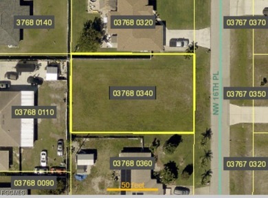 Cape Coral Area Lot For Sale in Cape Coral Florida