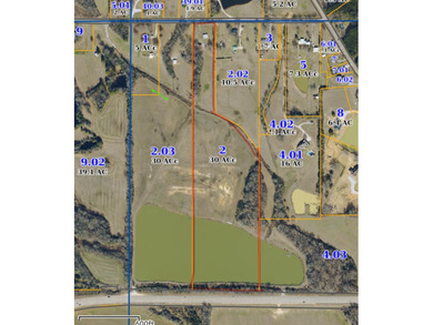 (private lake, pond, coastal) Lot For Sale in Tupelo Mississippi