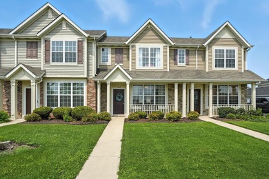 (private lake, pond, creek) Townhome/Townhouse For Sale in Crown Point Indiana