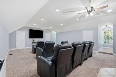 Movie theater? Covered heated pool? This stunning 5 bed, 4 bath - photo 35