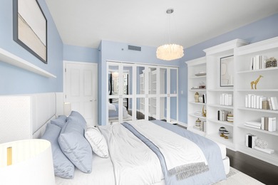 Beautifully renovated split 2 bedroom and 2 bath condo with