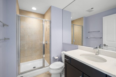 Beautifully renovated split 2 bedroom and 2 bath condo with