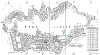 Lake Lot For Sale in Louisa, Virginia