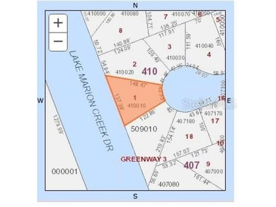 Lake Marion - Polk County Lot For Sale in Poinciana Florida