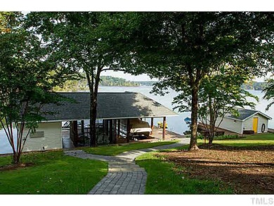 What a View... With over 200 ft of shoreline and a septic system - Lake Home For Sale in Semora, North Carolina