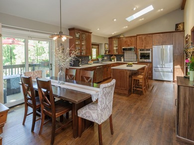 Custom contemporary, three level home nestled into a picturesque - photo 9