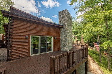 This visually stunning, premier lakefront log home on a - photo 28