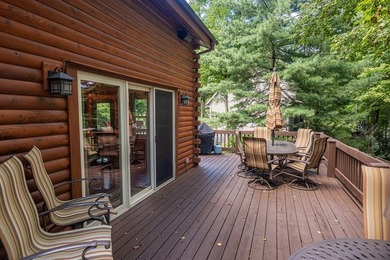 This visually stunning, premier lakefront log home on a - photo 31