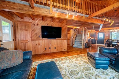 This visually stunning, premier lakefront log home on a - photo 35