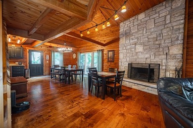 This visually stunning, premier lakefront log home on a - photo 37
