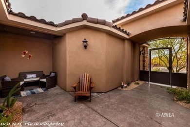 Corner lot with a beautiful home. The front walk way leads up to