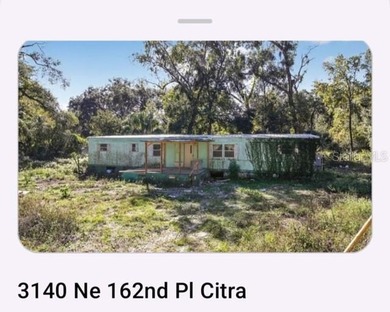Black Sink Prairie Lake Home For Sale in Citra Florida