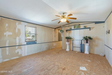 LAND + MANUFACTURED HOME in Northeast El Paso! This property