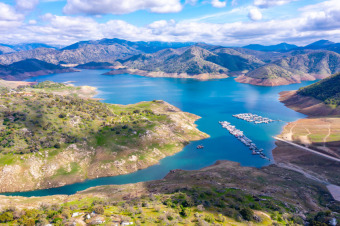 100+ acres of usable land with lake front views - Lake Home For Sale in Sanger, California