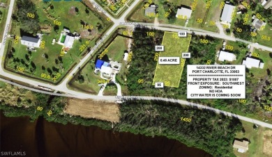 Port Charlotte Waterway Lakes Area Lot For Sale in Port Charlotte Florida