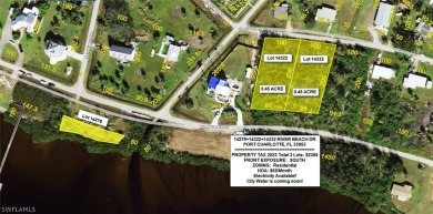 Port Charlotte Waterway Lakes Area Lot For Sale in Port Charlotte Florida
