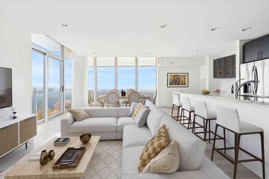 ONE OF THE LARGEST UNITS in the building with PANORAMIC VIEWS