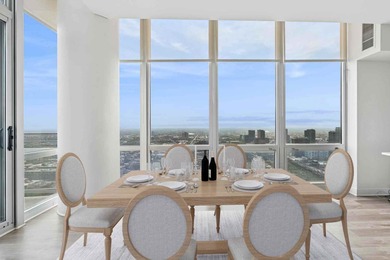 ONE OF THE LARGEST UNITS in the building with PANORAMIC VIEWS