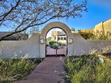 Grand 3,134sf Territorial Home with 1,211sf Guest House nestled