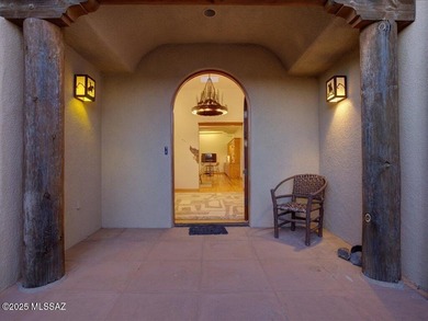 Grand 3,134sf Territorial Home with 1,211sf Guest House nestled