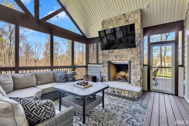 Custom built home in 2021, 6.48 acres on Lake Monroe waterfront - photo 12
