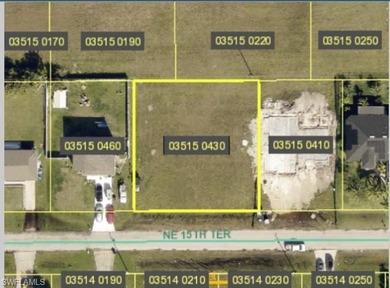 Cape Coral Area Lot For Sale in Cape Coral Florida