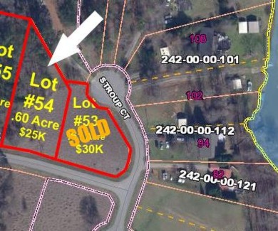 Rare opportunities to purchase land near 11,400-acre Lake - Lake Lot For Sale in Waterloo, South Carolina