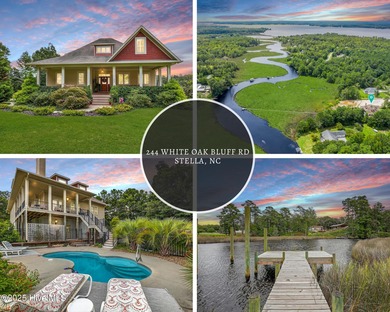 White Oak River - Carteret County Home For Sale in Stella North Carolina