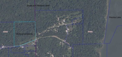 Patoka Lake Acreage For Sale in Eckerty Indiana