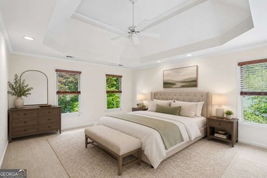 Nestled on a quiet cul-de-sac lot backing to acres of private - photo 16