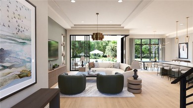 This to-be-constructed home sits on a riverfront lot in gated - photo 12