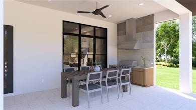 This to-be-constructed home sits on a riverfront lot in gated - photo 15