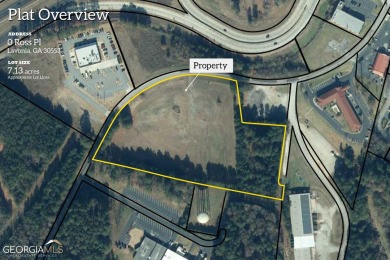 Commercial Lot 7.13 acres: Prime location across from Cracker - Lake Commercial For Sale in Lavonia, Georgia