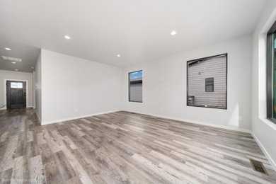 Modern ranch style one-story home with level entry. Built in