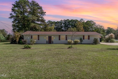 (private lake, pond, coastal) Home Sale Pending in Angier North Carolina